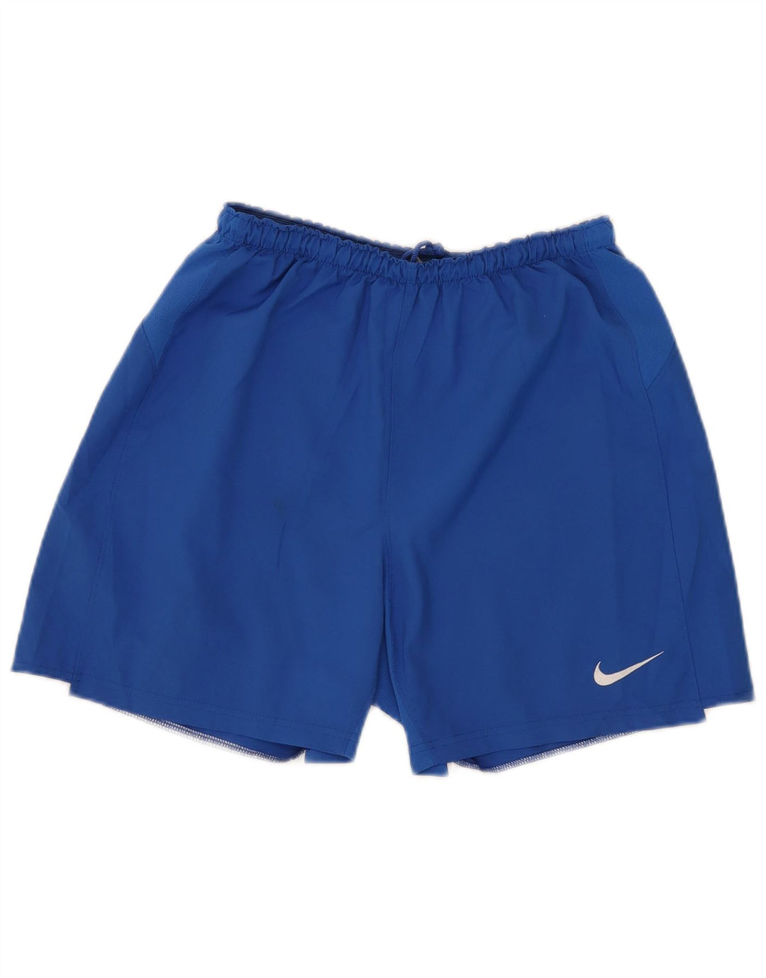 Pantaloncini sportivi Nike da uomo in poliestere blu medio