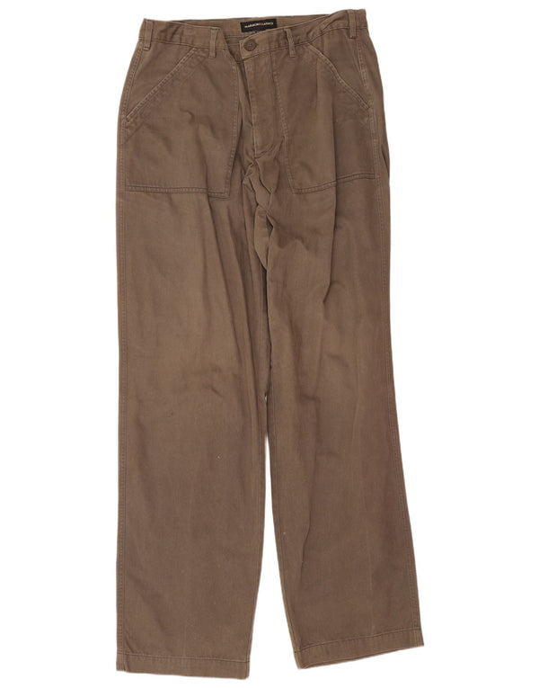 Pantaloni cargo regolari da uomo Marlboro Classics W34 L34 Marrone
