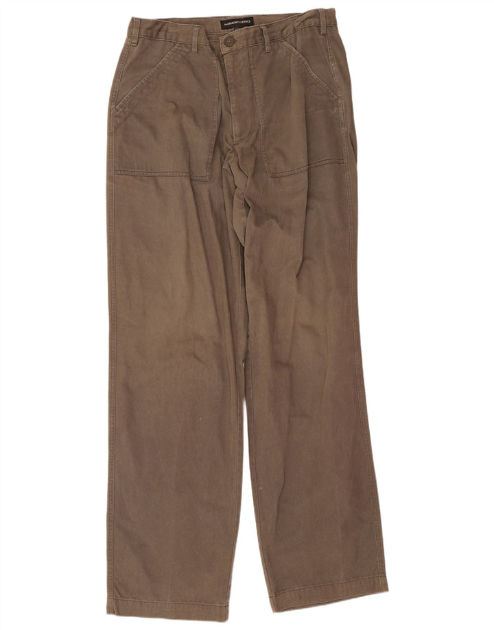 Pantaloni cargo regolari da uomo Marlboro Classics W34 L34 Marrone