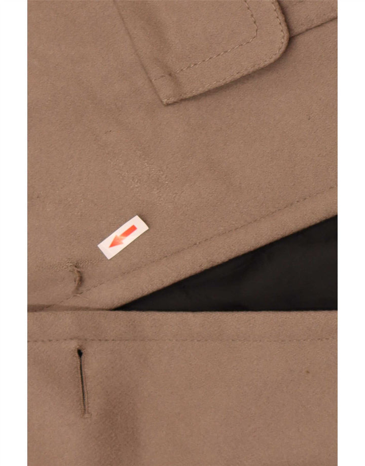 Cappotto Zara da donna UK 14 in lana grigio medio
