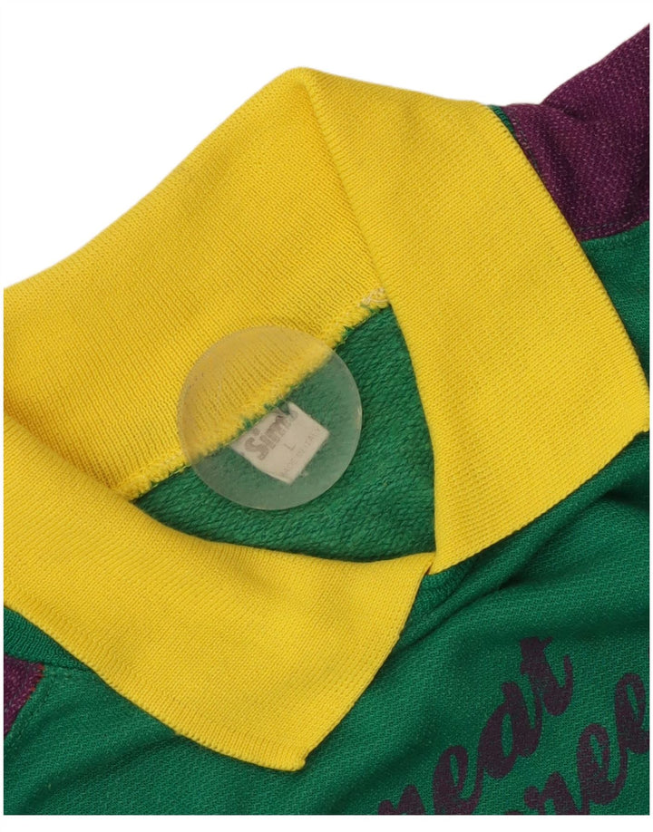 Felpa con grafica oversize da donna di Sims UK 16 grande verde