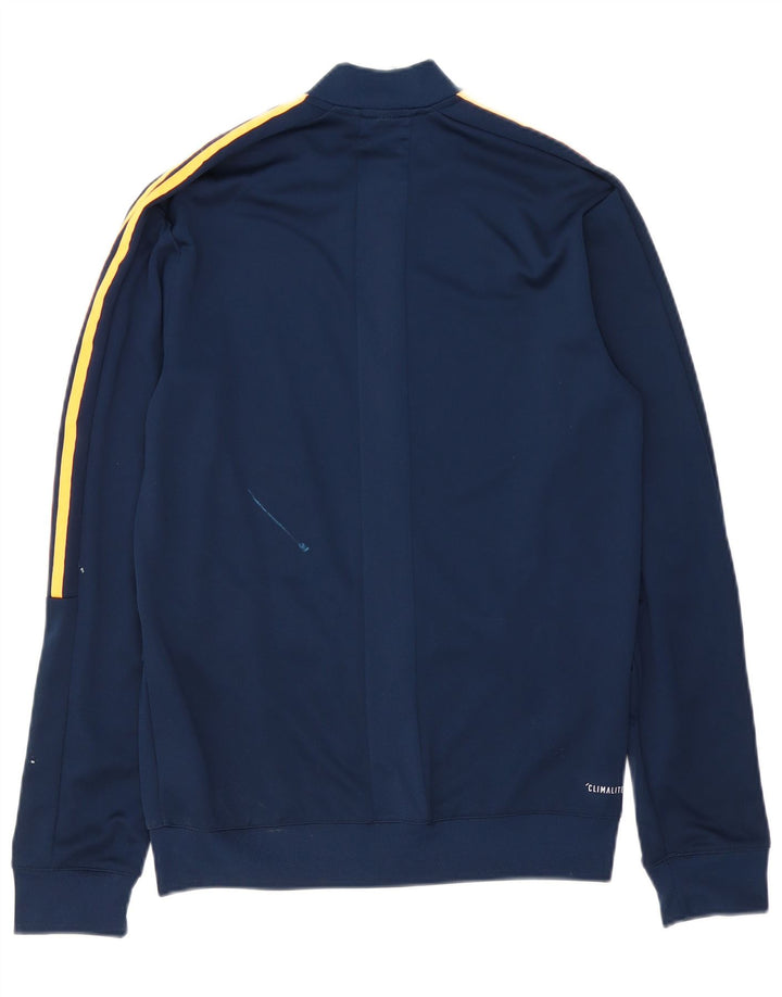 Giacca da tuta da uomo ADIDAS Climalite UK 36/38 Small Blu Navy