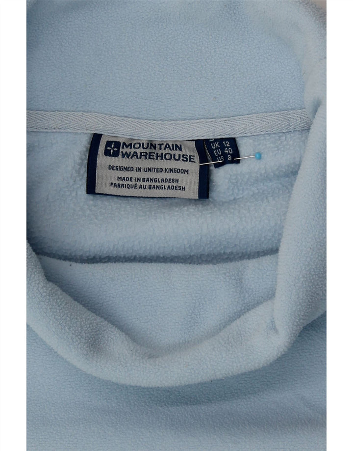 Maglione in pile da donna con collo alto Mountain Warehouse UK 12 Blu medio