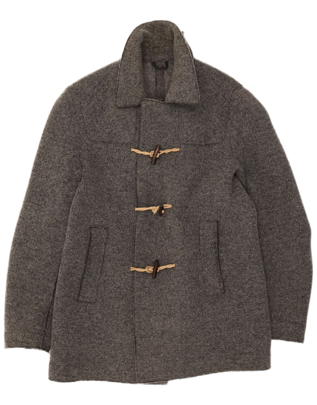 Montgomery da uomo in maglia Fred Perry UK 40 grande lana grigia