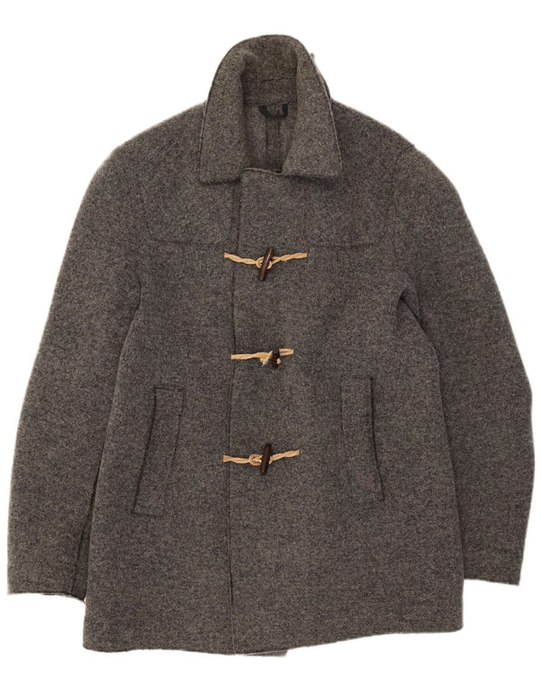Montgomery da uomo in maglia Fred Perry UK 40 grande lana grigia