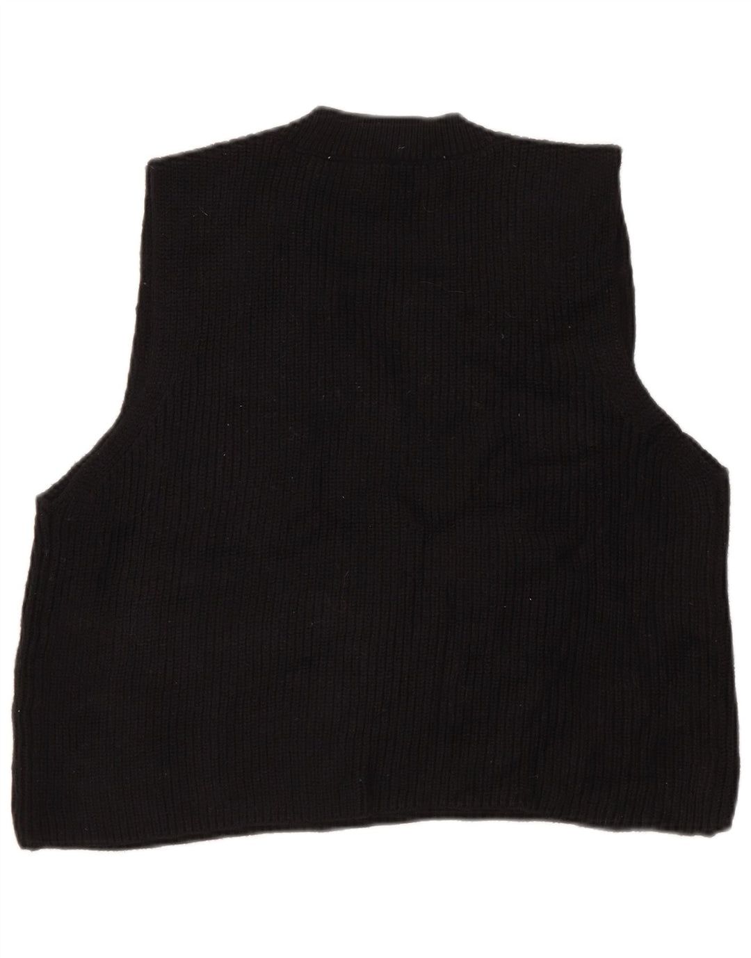 Canotta corta da donna Zara UK 10 piccola nera