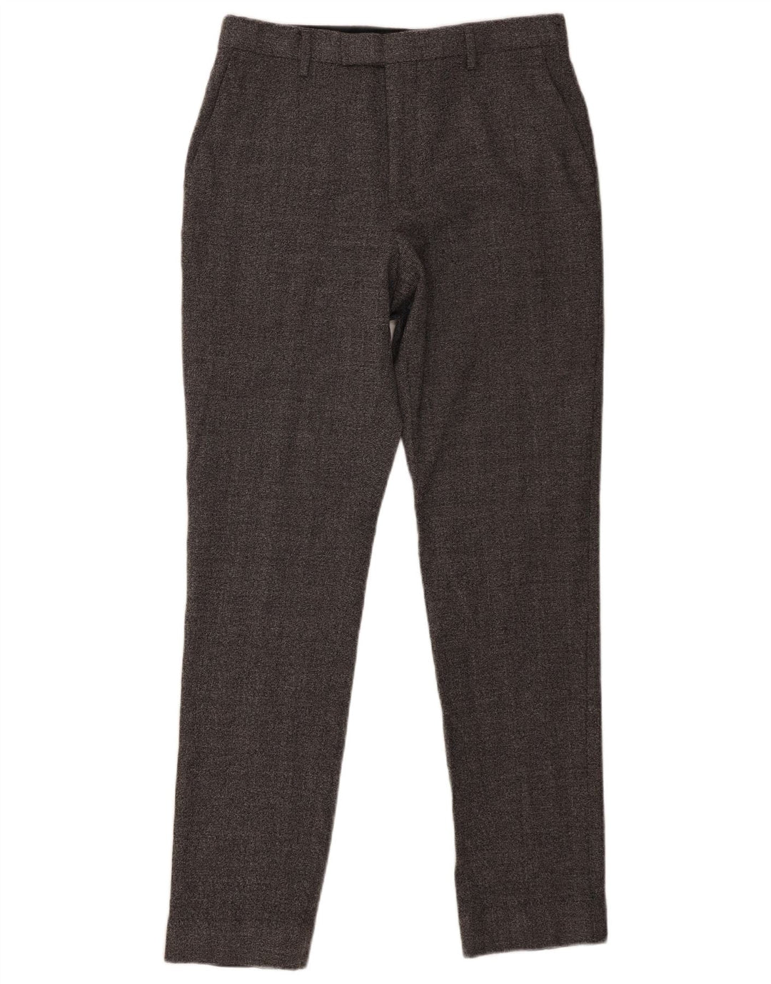 Pantaloni da abito slim da uomo Reiss W32 L30 in lana grigia