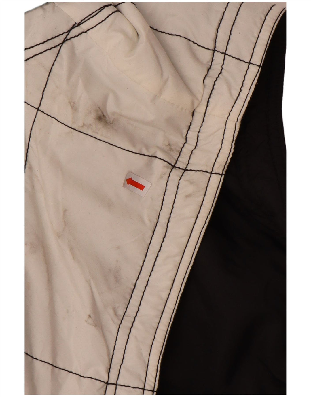 Gilet imbottito da uomo dal taglio ampio KILLTEC UK 40 Large White Colourblock