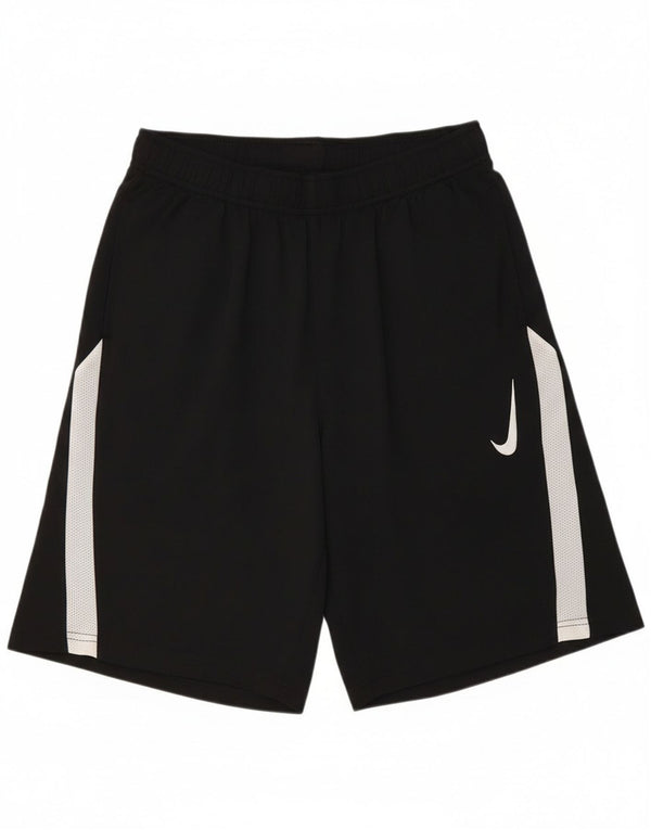 Pantaloncini sportivi Nike da uomo Dri Fit XL neri in poliestere color block