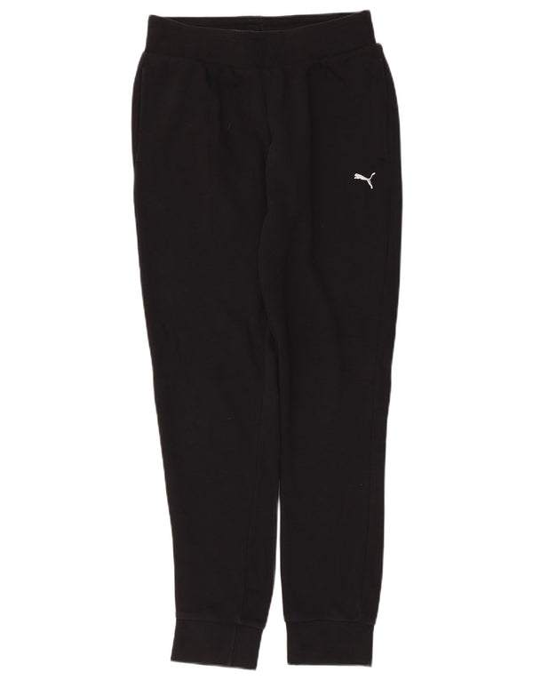 Pantaloni da tuta da donna Puma Joggers UK 6 XS Nero Cotone