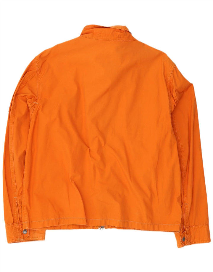 Giacca bomber da uomo Timberland UK 40 grande cotone arancione