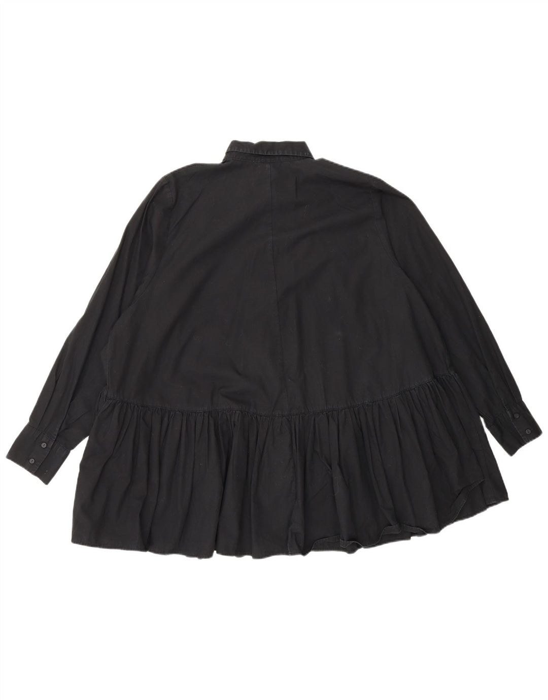 Camicetta oversize da donna Zara UK 10 piccola in cotone nero