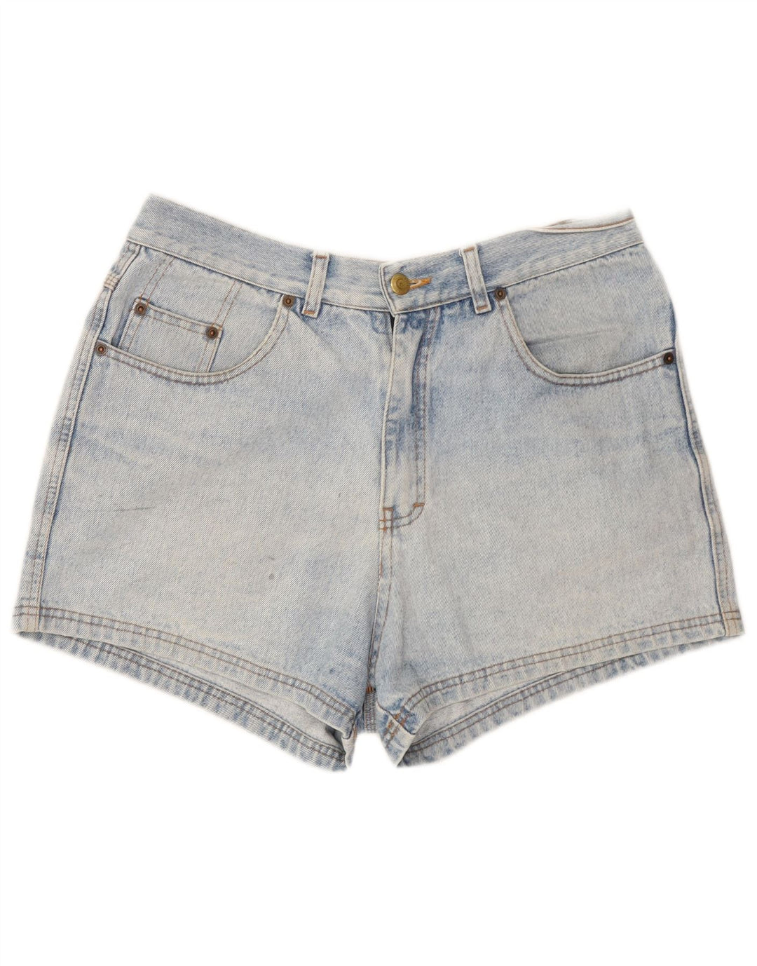 Pantaloncini di jeans da donna VINTAGE W32 grandi blu