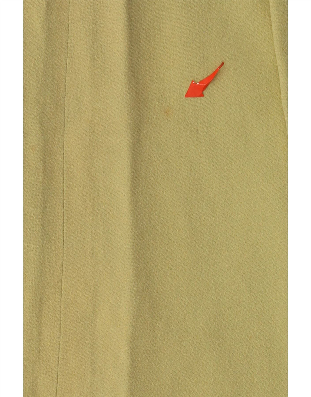 Gonna dritta da donna VALENTINO UK 14 media W30 gialla