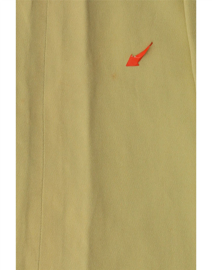 Gonna dritta da donna VALENTINO UK 14 media W30 gialla