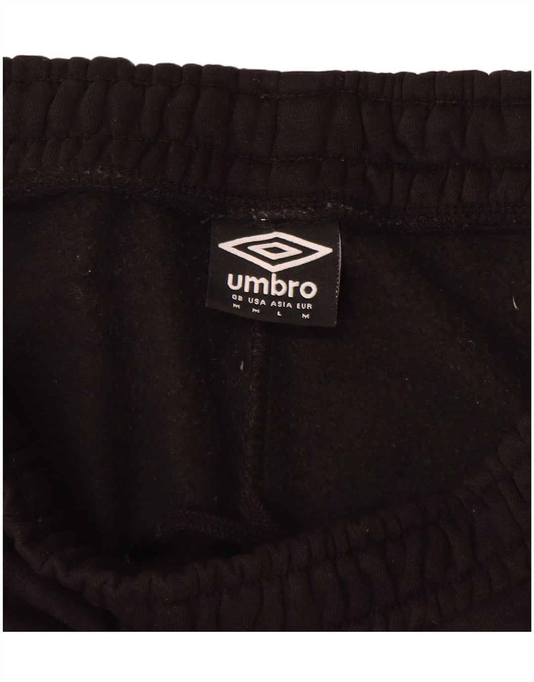 Pantaloncini sportivi da uomo UMBRO medio cotone nero