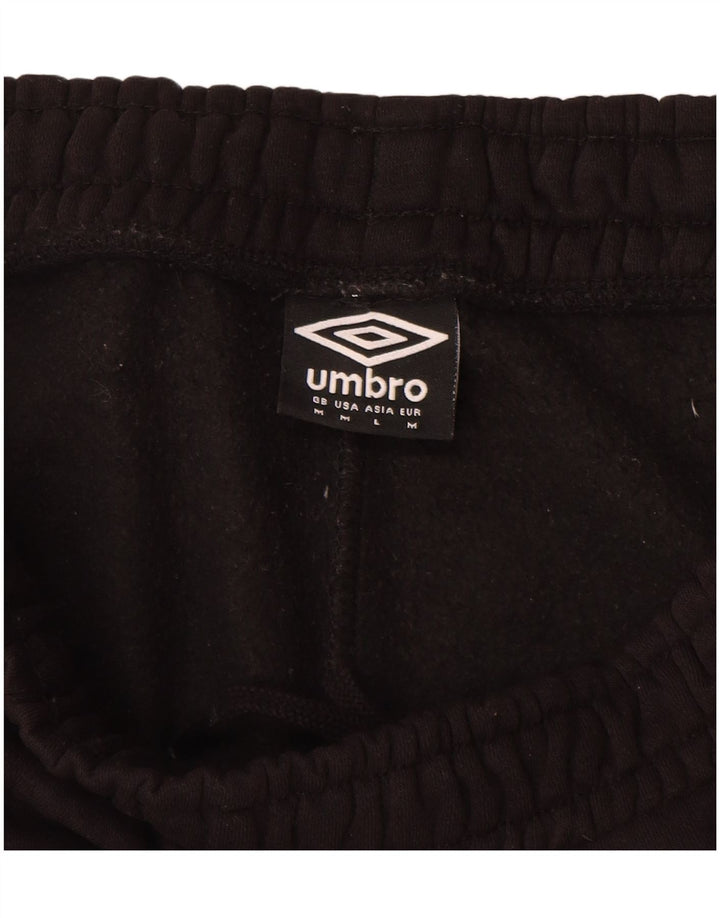 Pantaloncini sportivi da uomo UMBRO medio cotone nero