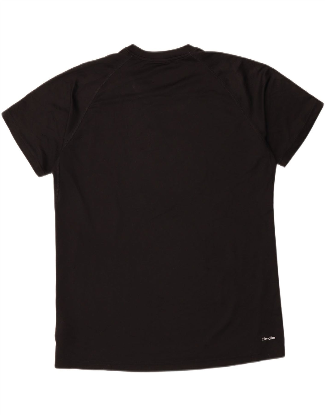 ADIDAS Mens Graphic T-Shirt Top Large Black Polyester Vintage Adidas and Second-Hand Adidas from Messina Hembry 