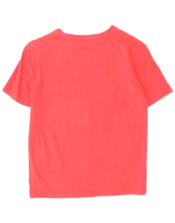 T-shirt grafica da ragazzo Hugo Boss Top 9-10 anni in cotone rosso