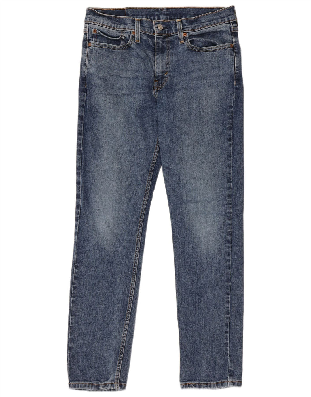 Jeans dritti da uomo Levi's W31 L30 in cotone blu