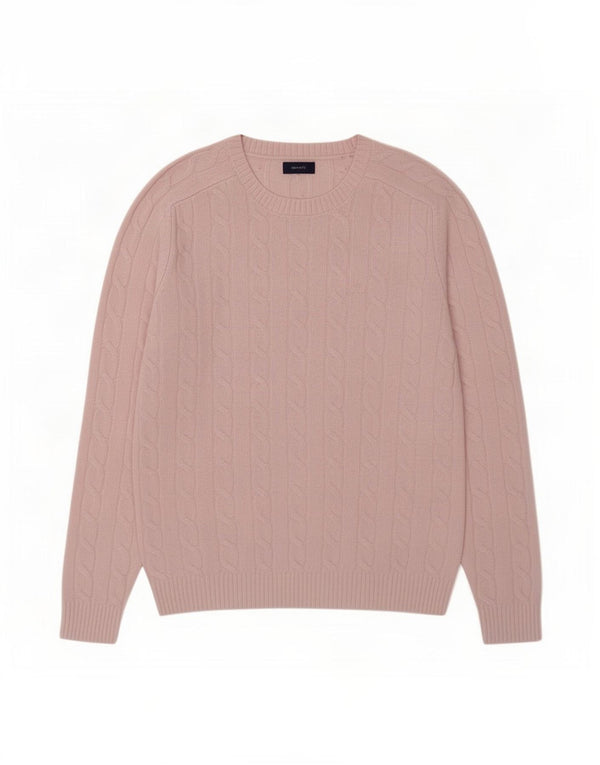 Maglione maglione con scollo a barca da donna Gant UK 14 Rosa medio