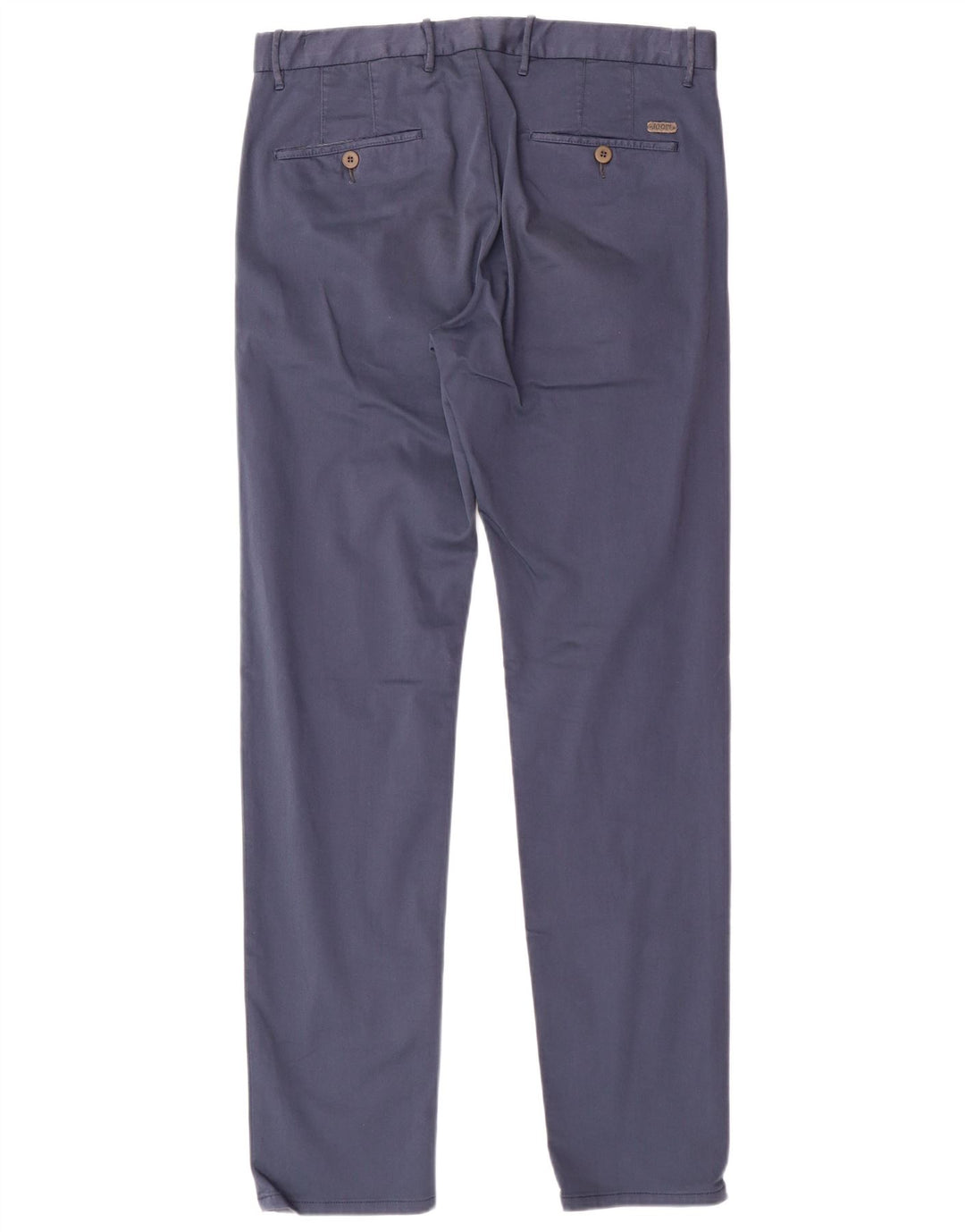 Pantaloni chino slim fit da uomo JOOP W31 L32 cotone blu navy