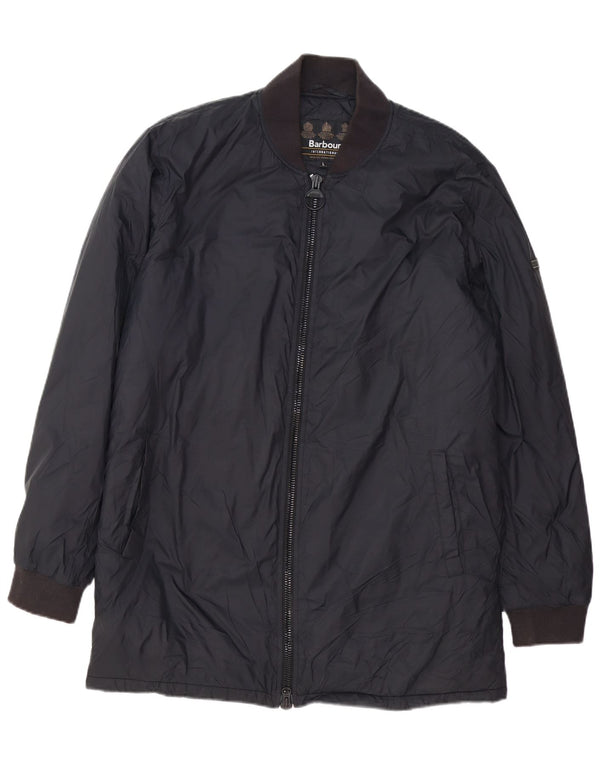 Barbour Giacca a vento da uomo UK 40 Large Blu Navy
