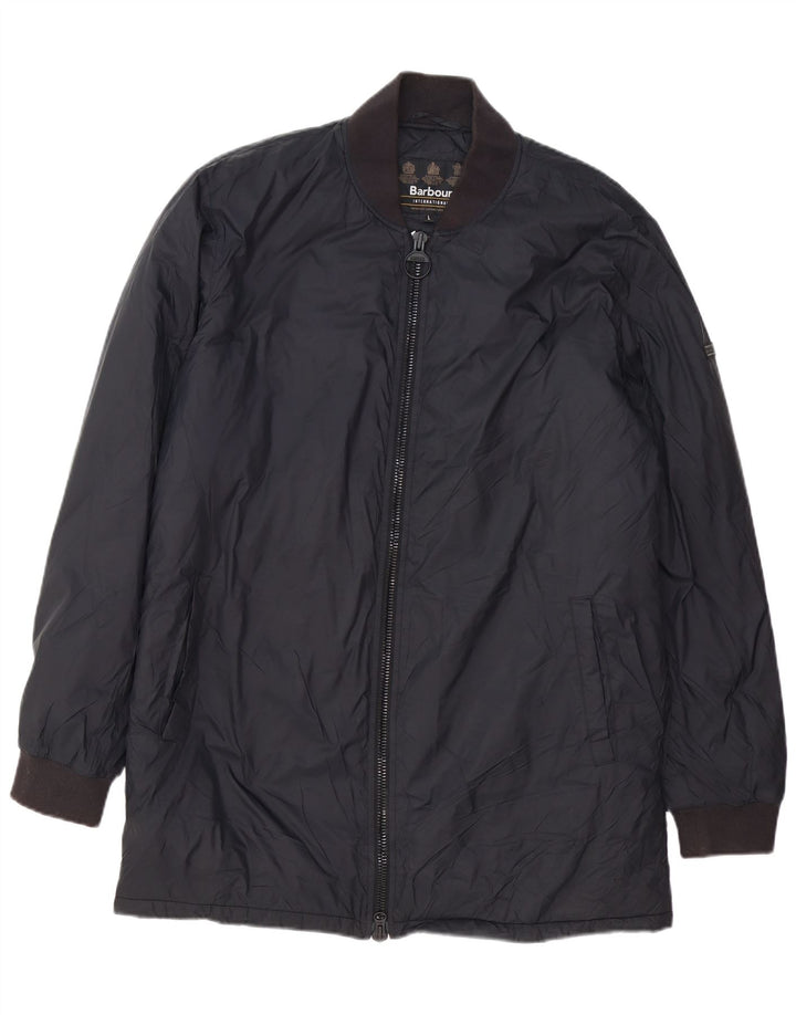 Barbour Giacca a vento da uomo UK 40 Large Blu Navy