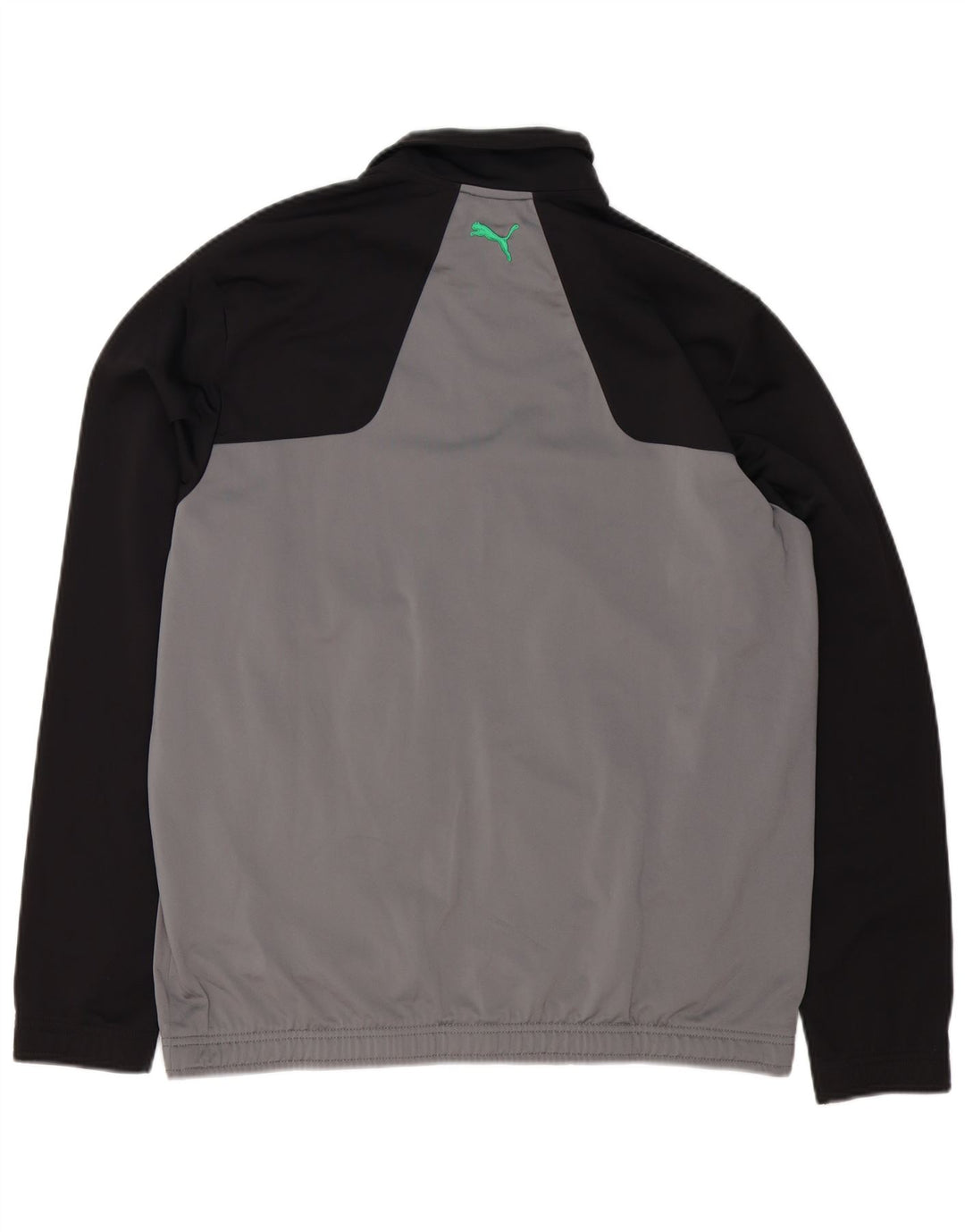 Giacca da ginnastica da uomo con vestibilità ampia grafica Puma Small Grey Colourblock