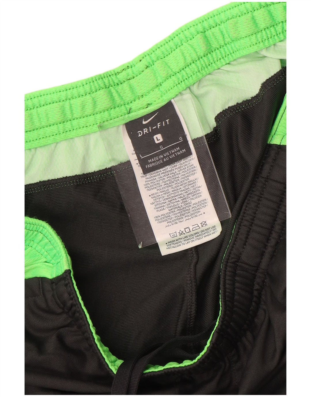 Pantaloni da tuta Nike Dri Fit da uomo, grandi, in poliestere color block grigio