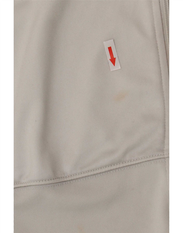 Giacca da tuta da donna Nike UK 18 XL Poliestere color block bianco