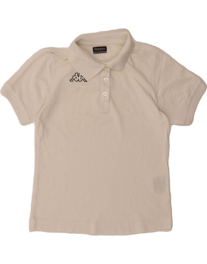 Womens Polo Shirt UK 10 Small Vintage Kappa and Second-Hand Kappa from Messina Hembry 