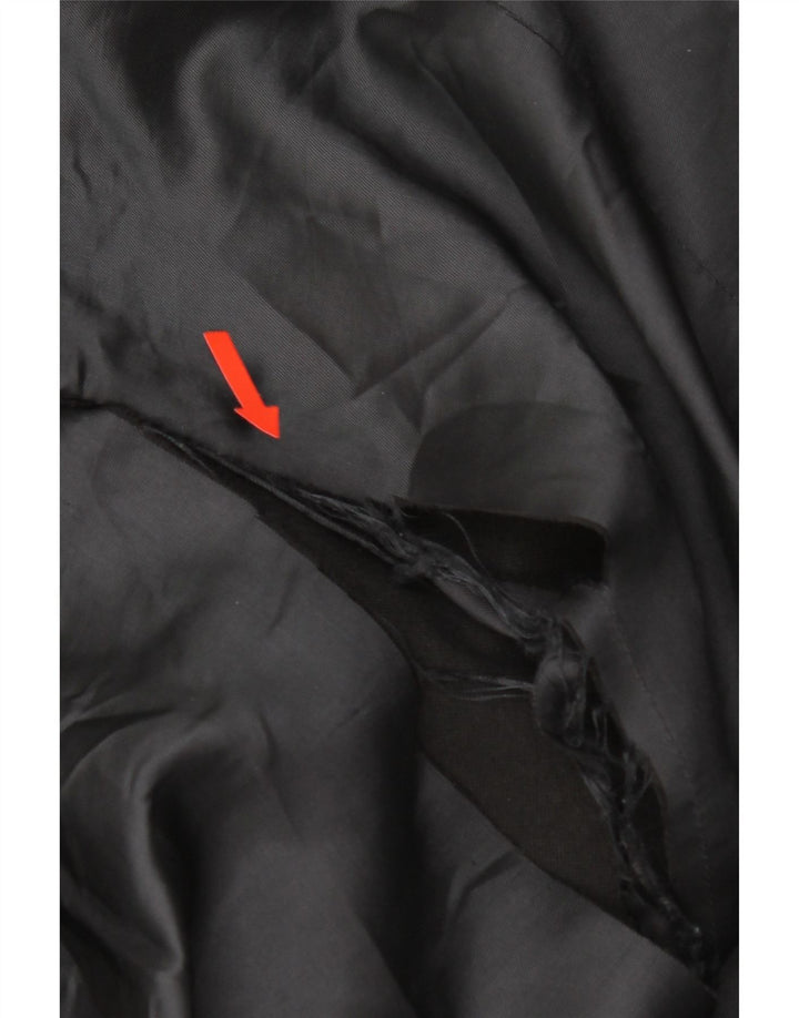 Cappotto da uomo Hugo Boss EU 50 grande cotone nero