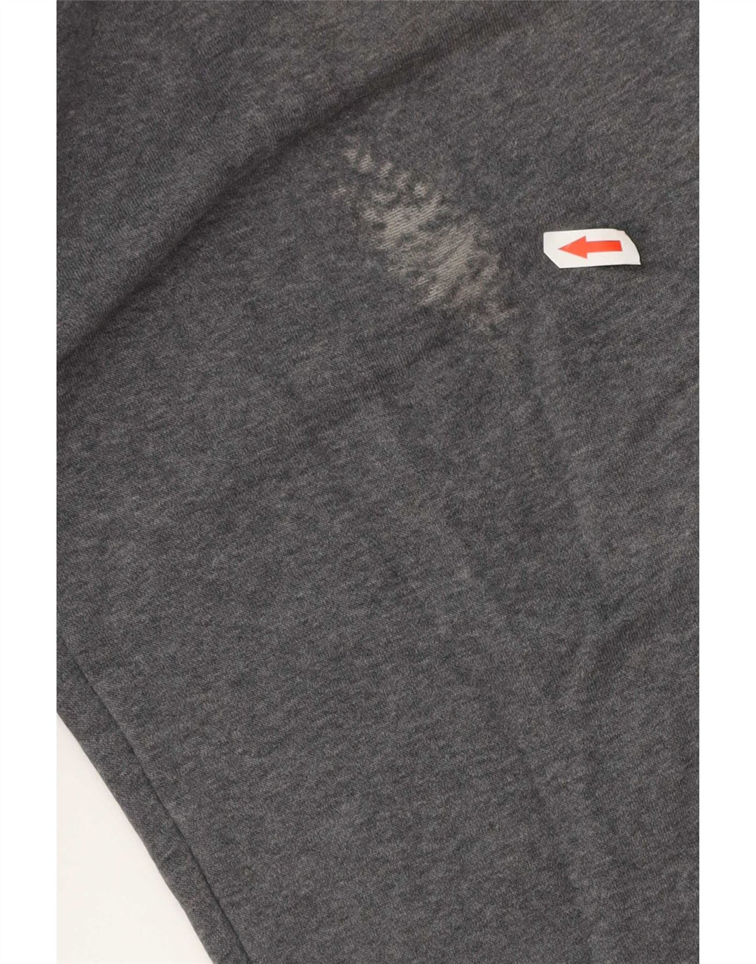 Pantaloni da tuta da uomo Adidas Large in cotone grigio