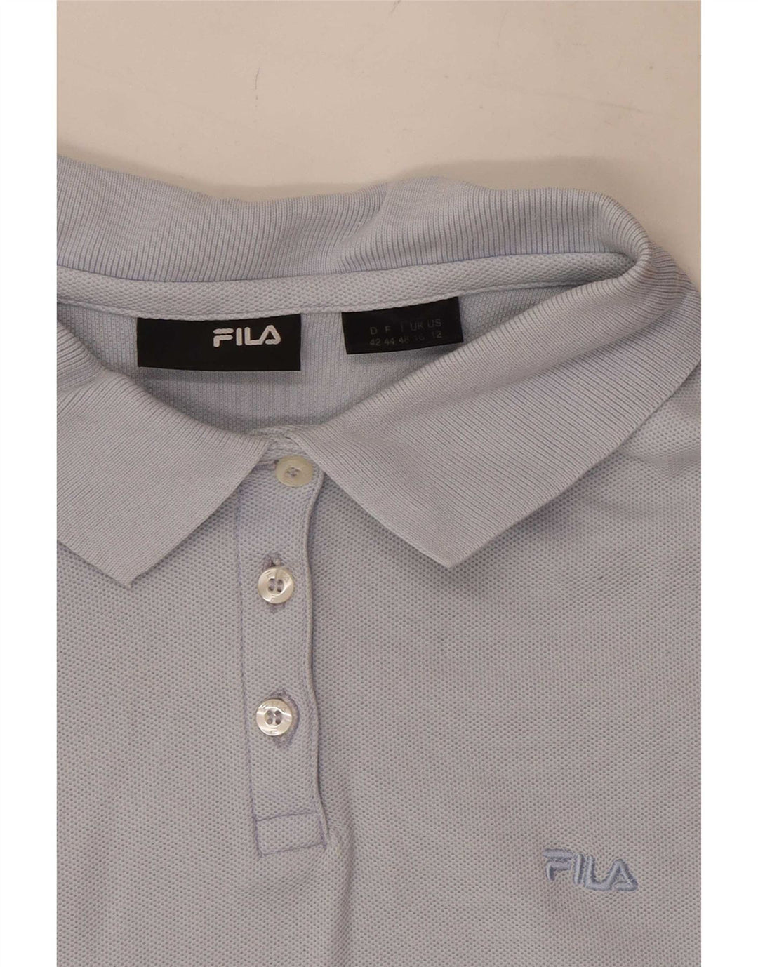 Polo da donna Fila UK 16 Large Blu
