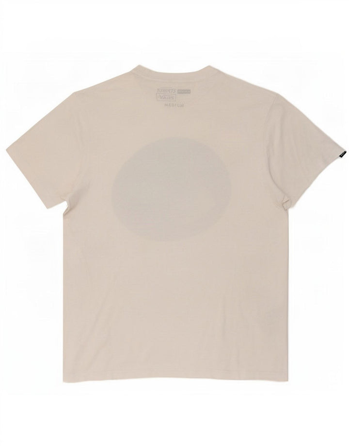 T-shirt grafica da uomo Vans Top in cotone bianco medio