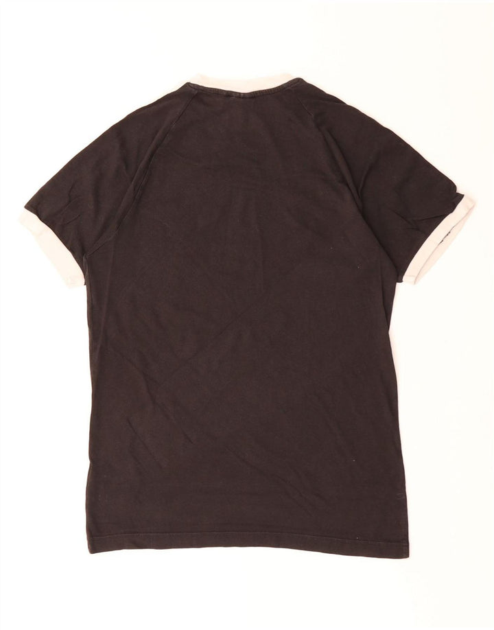 T-shirt ADIDAS da uomo Top piccola in cotone nero
