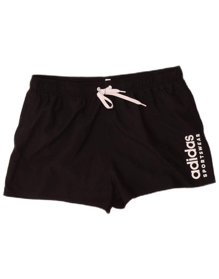 Pantaloncini sportivi grafici da uomo Adidas XL neri