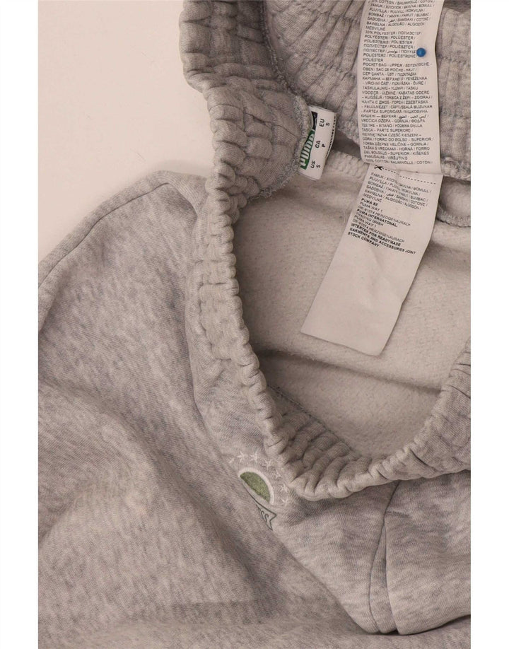 Pantaloni da tuta da uomo Puma Joggers piccoli in cotone grigio