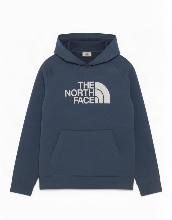 Felpa con cappuccio grafica per ragazzi The North Face 14-15 anni in poliestere blu navy