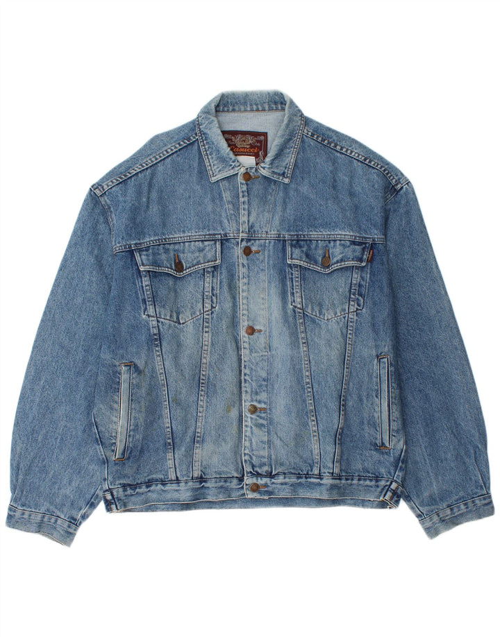 Giacca in denim da uomo Casucci UK 42 XL Blu