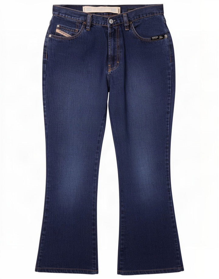 Diesel Jeans Bootcut da donna W31 L28 Blu Cotone
