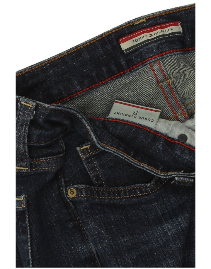 Jeans dritti Curve da donna Tommy Hilfiger US 8 medio W30 L33 blu