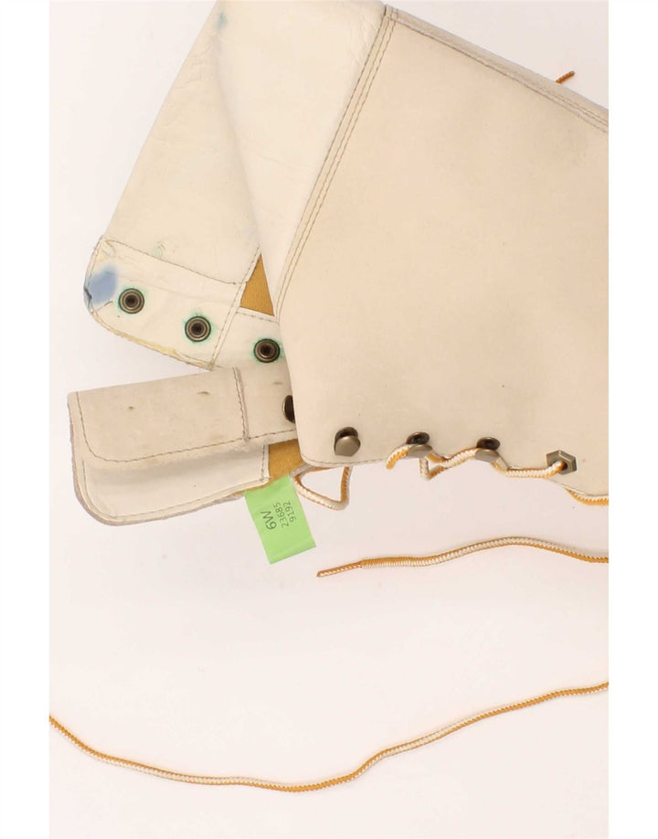 Stivali alti al ginocchio in pelle da donna Timberland taglia UK 6 Pelle beige