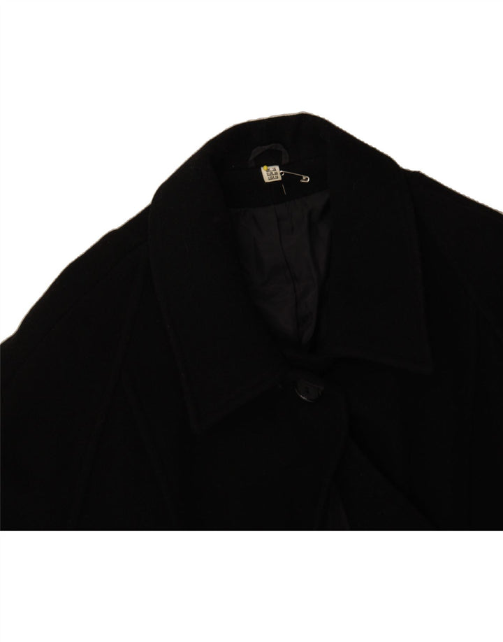 AVENUE Womens Overcoat UK 18 XL Black New Wool Vintage Avenue and Second-Hand Avenue from Messina Hembry 