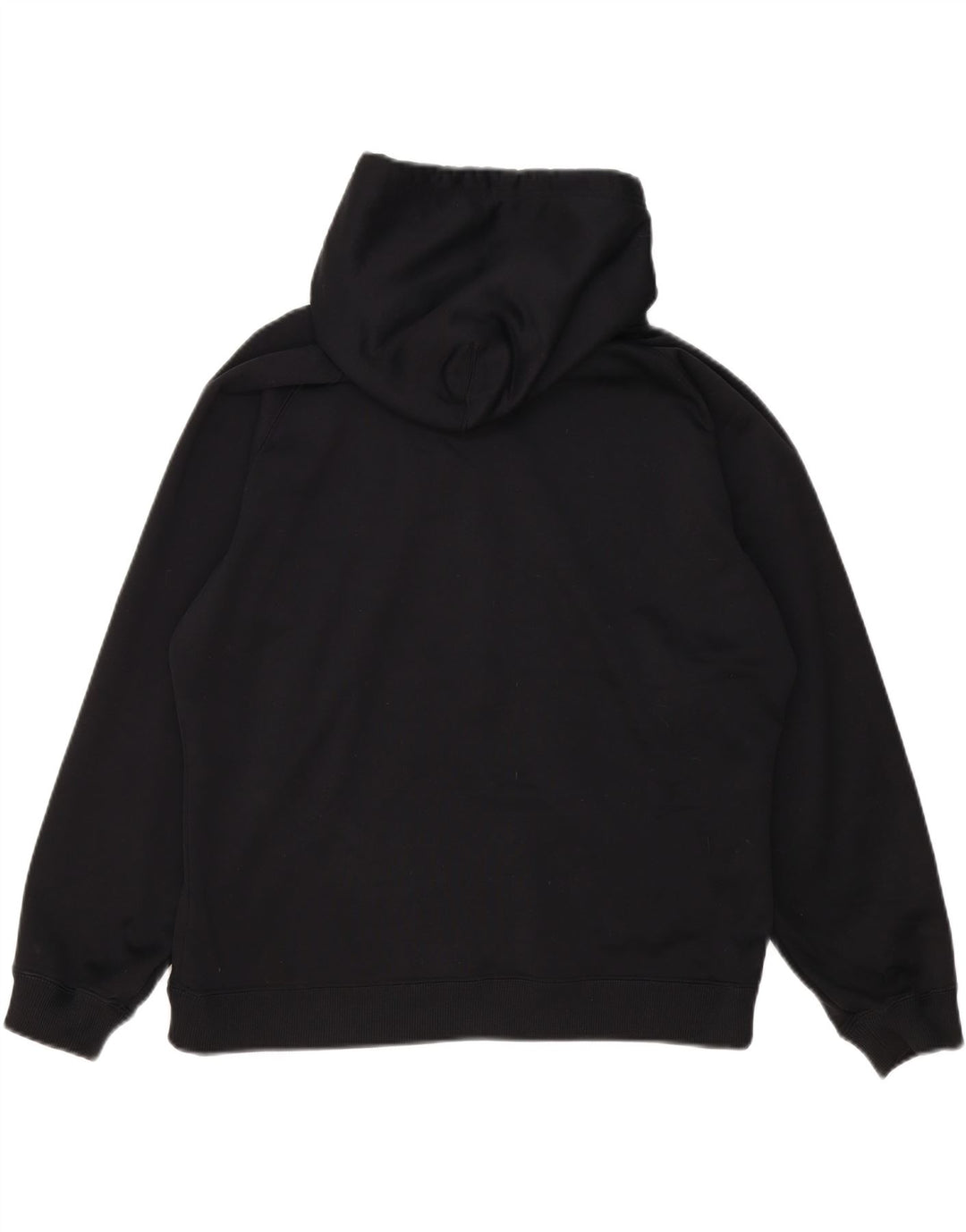 UNDER ARMOUR Mens Hoodie Jumper Large Black Vintage Under Armour and Second-Hand Under Armour from Messina Hembry 