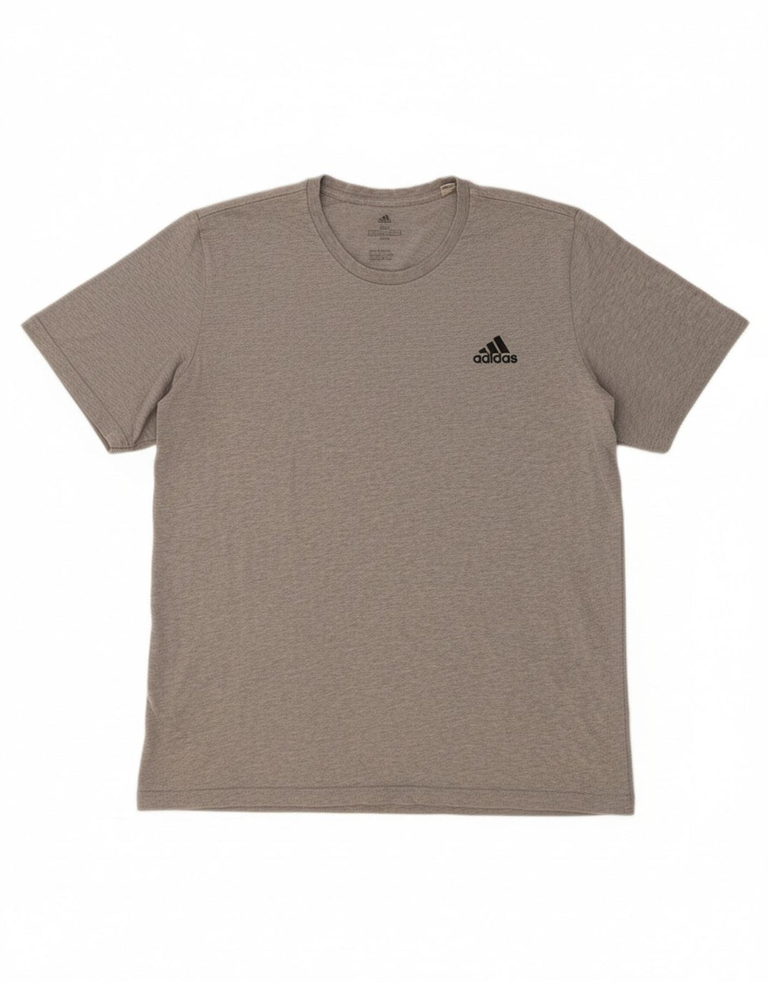 ADIDAS Mens T-Shirt Top 2XL Grey Cotton