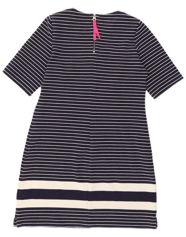 Abito t-shirt da donna Joules UK 12 medio blu navy a righe nautiche