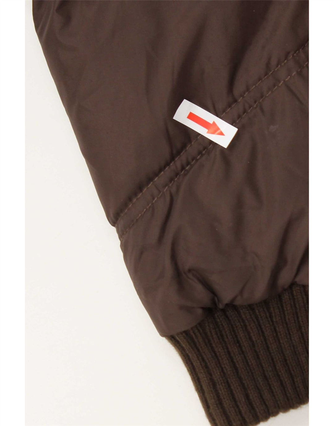 Giacca imbottita con cappuccio da donna Marks & Spencer UK 14 Large Marrone Poliammide