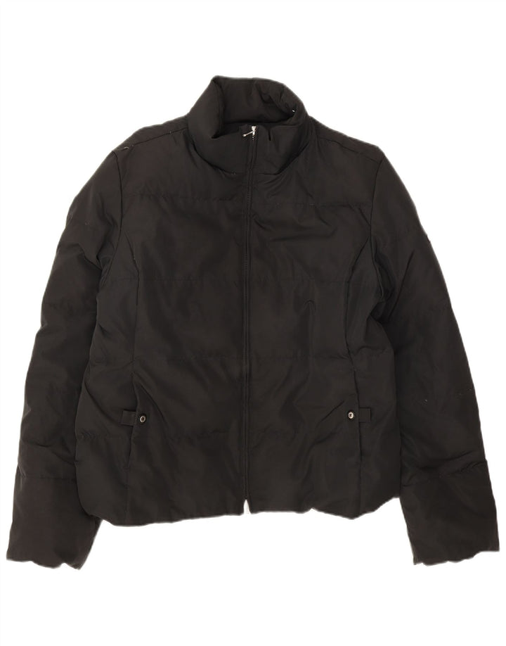 Giacca imbottita con cappuccio da donna Champion UK 16 grande nera